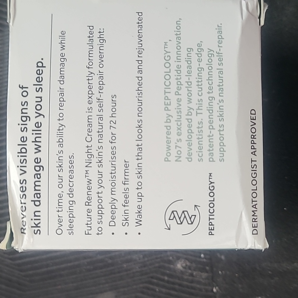 No7 NEW PRODUCT NO7 Future Renew Damage Reversal Night Cream 50ml 1.7oz NEW hp🔥 - Picture 2 of 4